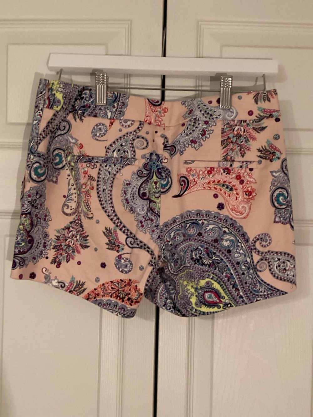 Express Paisley Print Shorts in Pink Multi Size 0 EUC - Picture 3 of 6